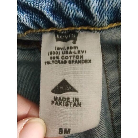 Vintage Y2K Levi’s 515 Women’s Size 8 Light Wash Bootcut Jeans Stretch - Picture 6 of 6